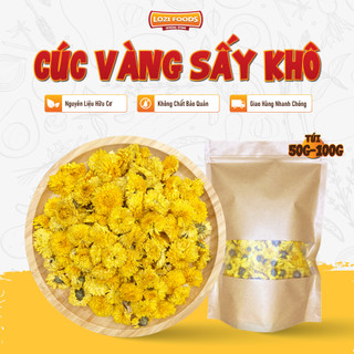 Hoa cúc vàng sấy khô hữu cơ