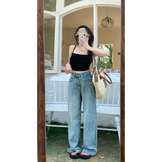 Quần jeans xanh dài 102cm