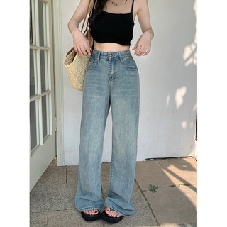 Quần jeans xanh dài 102cm