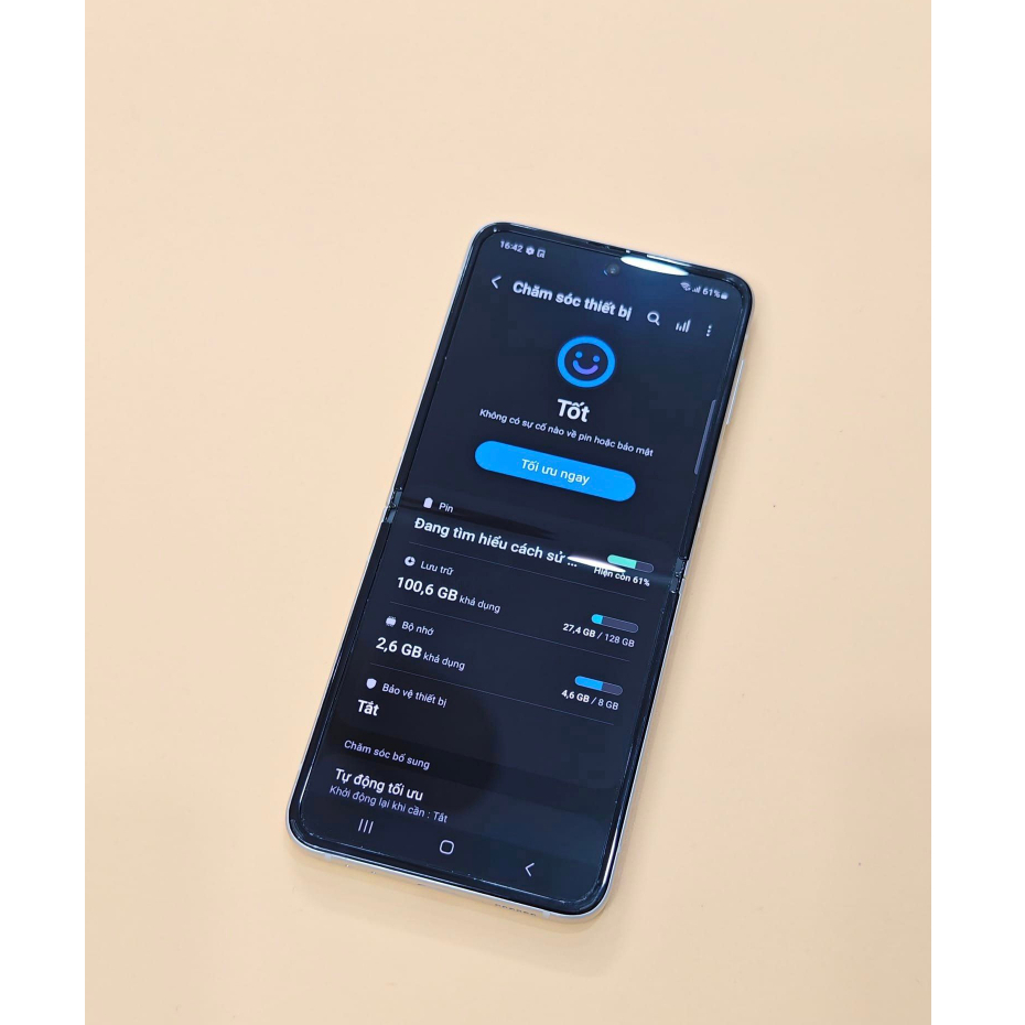 [Sale] Điện thoại Samsung Galaxy Z Flip3 5G 128GB  bh 12 tháng toàn quốc đầy đủ QHR3 | BigBuy360 - bigbuy360.vn