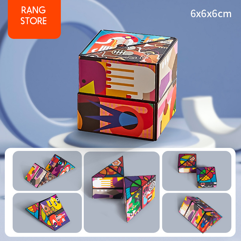 Rubik 3D Magic Rubic ma thuật, vô cực 2x2, 3x3, 4x4, 5x5, Megaminx, Pyraminx, Skewb, Square-1, Axis, Windmill, Fisher