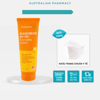 Kem Chống Nắng Woolworths 50SPF++ 100ml Úc Châu.