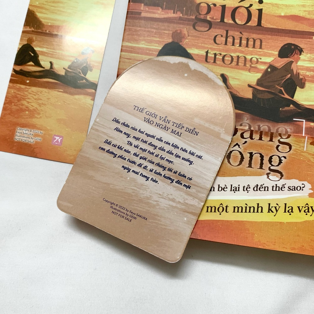 Sách - Thế Giới Chìm Trong Khoảng Trống - Tặng Kèm Bookmark + Flashcard 2 Mặt + Đai Obi (Số Lượng Có Hạn)