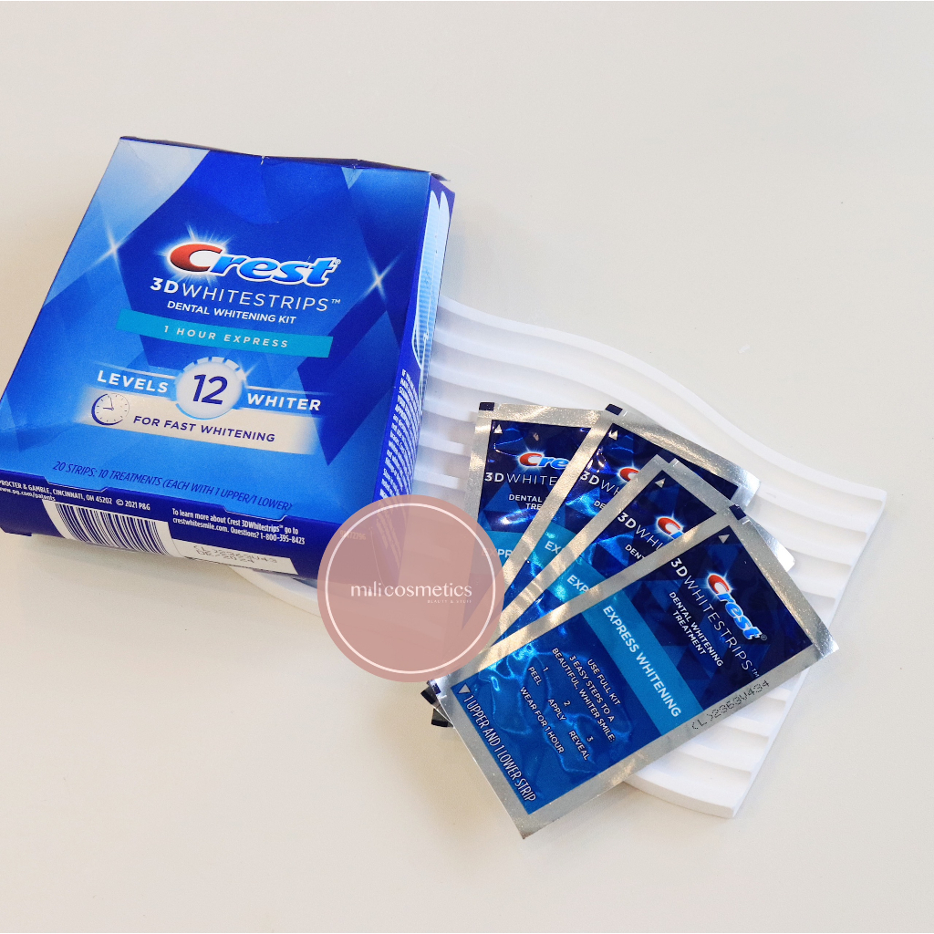 Miếng Dán Trắng Răng Crest 3D nhiều loại