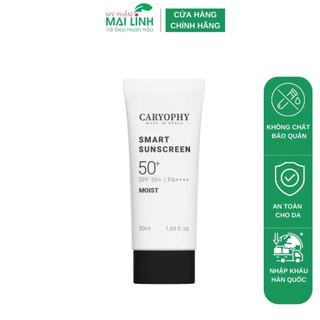 Kem Chống Nắng Dưỡng Ẩm Ngừa Mụn Caryophy Smart Moist Sunscreen 50ml - Bảo vệ làn da bạn cách hoàn hảo