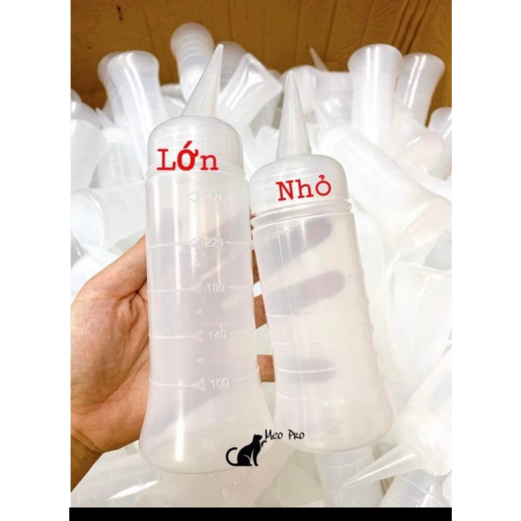 Bình châm thuốc nhuộm có chia vạch #binhtrathuoc
