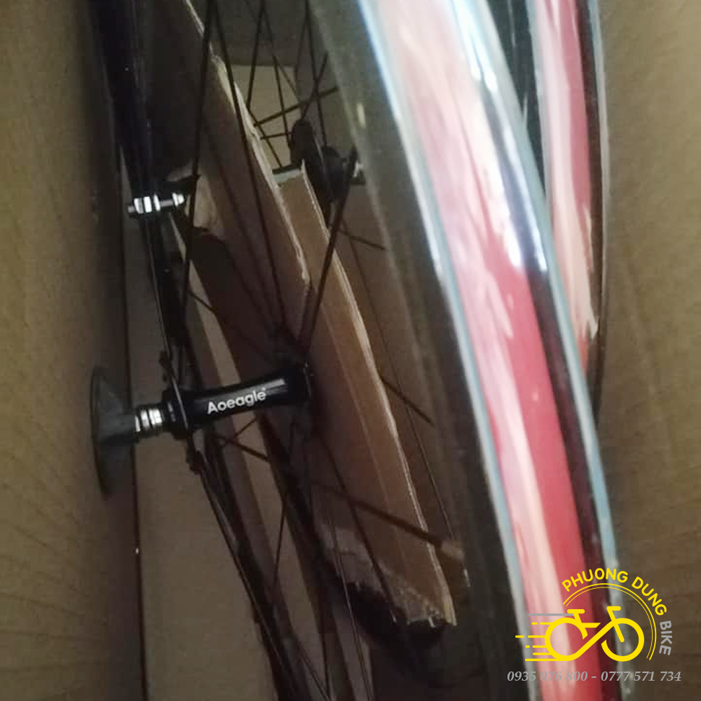 Bộ vành nhôm cao cấp AOEAGLE cho xe đạp Fixed Gear 700Cx25mm
