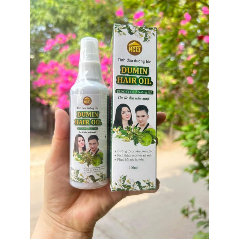 Xịt Dưỡng Tóc Tinh Dầu Bưởi DUMIN HAIR OIL(Hàng Chính Hãng Công Ty NCT3)