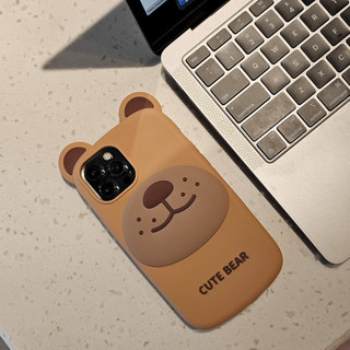 C1968 Ốp lưng silicon dẻo 3D Cute Bear