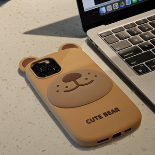 C1968 Ốp lưng silicon dẻo 3D Cute Bear
