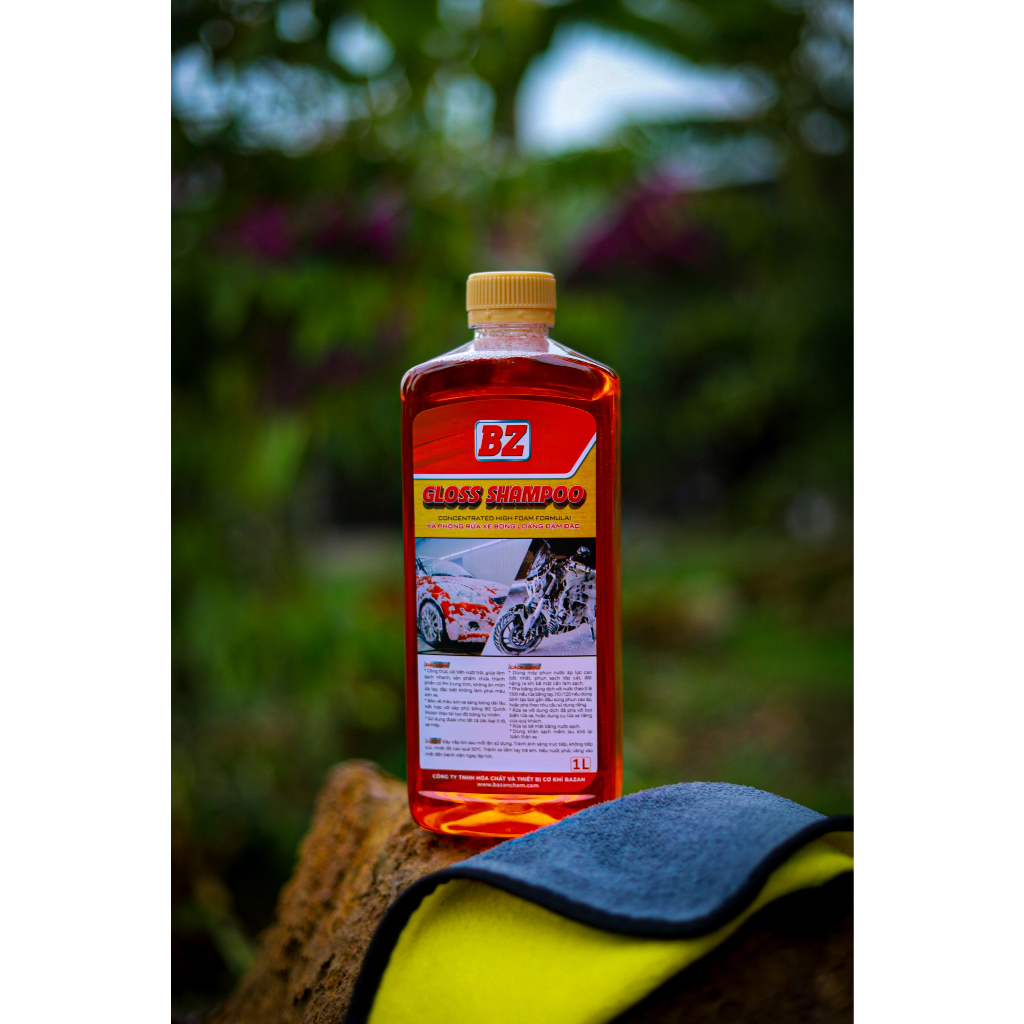 Xà Bông Bz Nước Rửa Xe Bz Đậm Đặc Vệ Sinh Rửa Xe Máy Ô Tô Bóng Loáng Xà Bông Rửa Xe Tạo Nhiều Bọt Tu