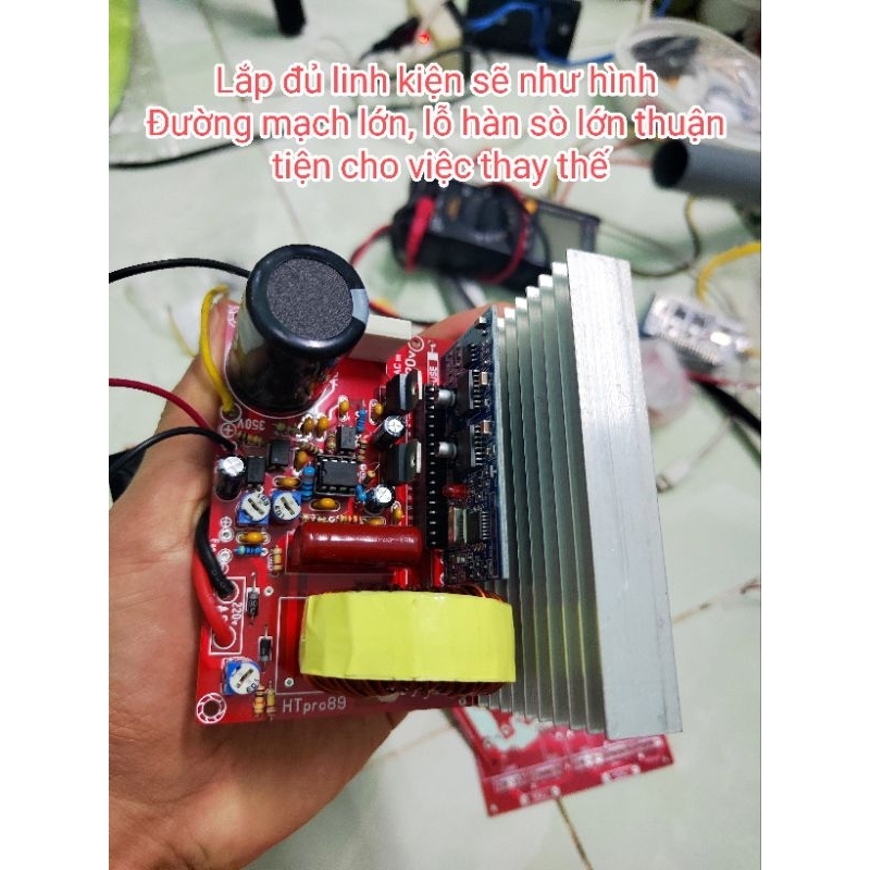 PCB mạch cầu H sine chuẩn 220V AC