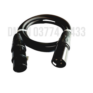 Dây Tín Hiệu Âm Thanh Canon Đực, Cái - AV, 6 Ly Truyền Tín Hiệu Từ Vang, Mixer ra Amply, Main - Dây Dài 1M
