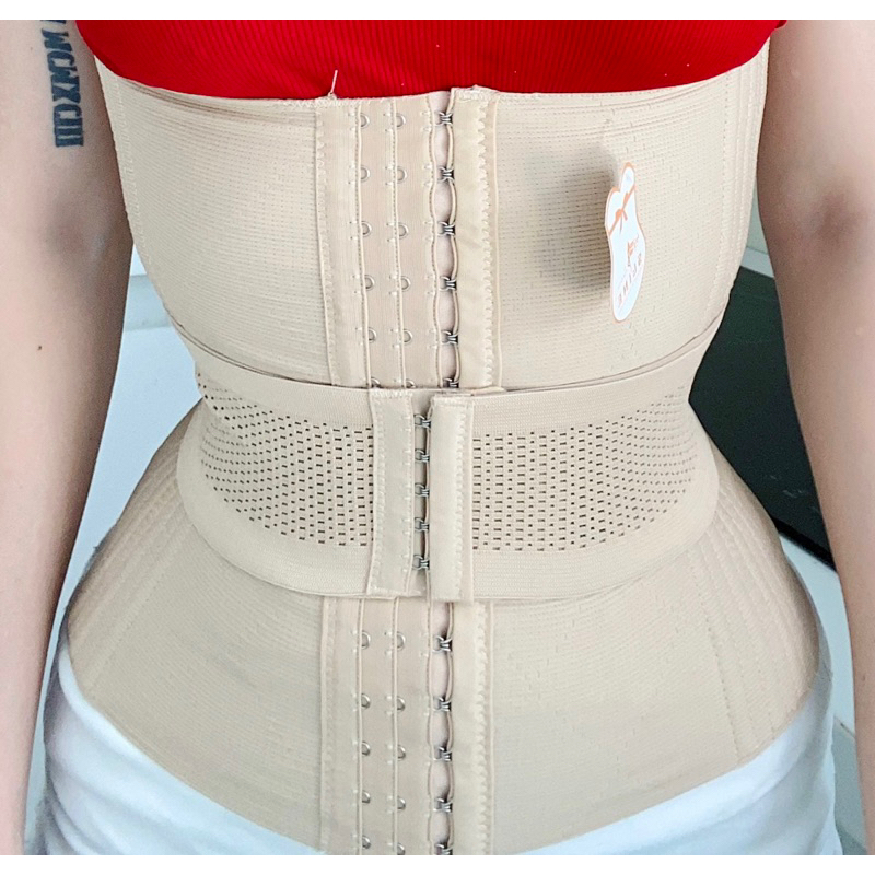  Đai nịt bụng Latex sline 16xương Plus cải tiến có dây siết hốc eo định hình giảm mỡ bụng cực tốt phiên bản cao cấp nhất 