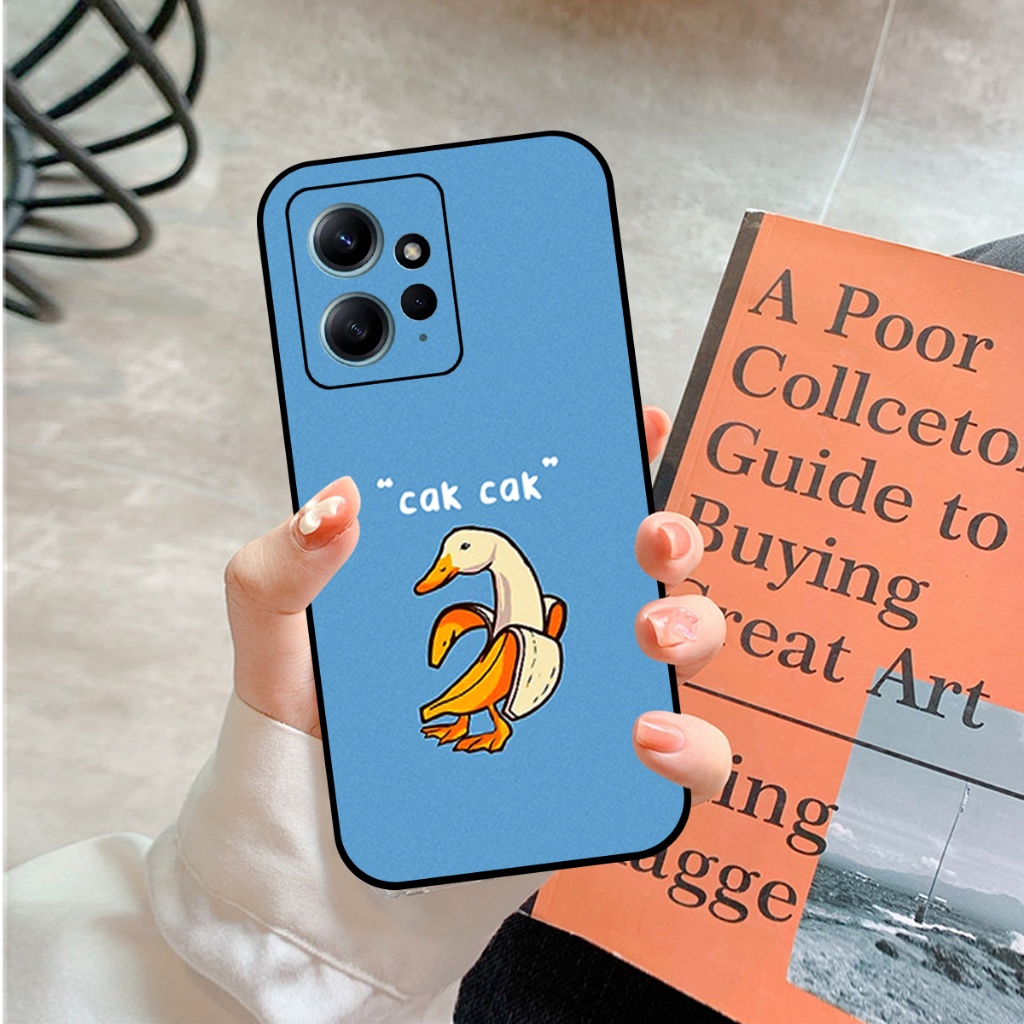 Ốp Xiaomi Redmi Note 12 4G - Redmi Note 12 5G - Redmi Note 12 Pro 5G In Hình VỊT Dễ Thương Cute