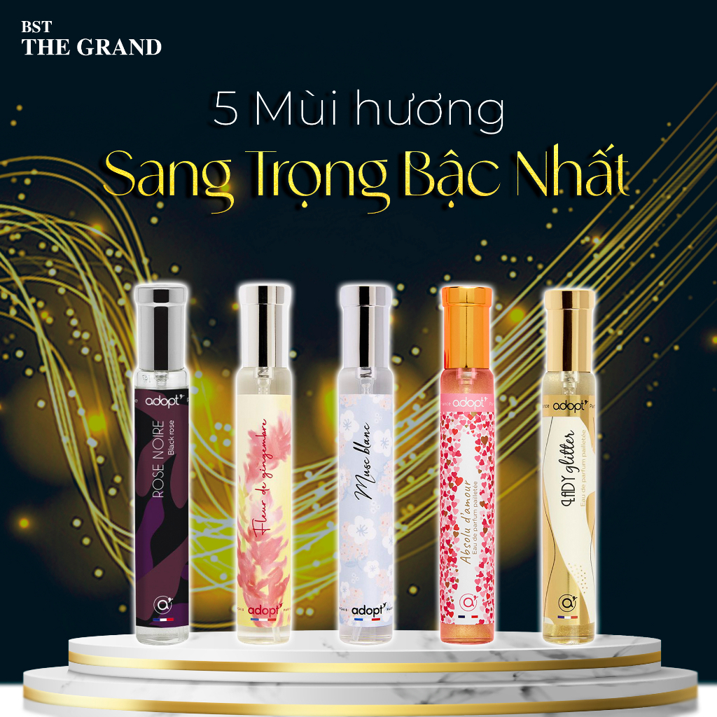 Nước Hoa Nữ Adopt cao cấp chính hãng Pháp lưu hương tự nhiên 12 tiếng - Nước hoa hàng hiệu Pháp giá rẻ