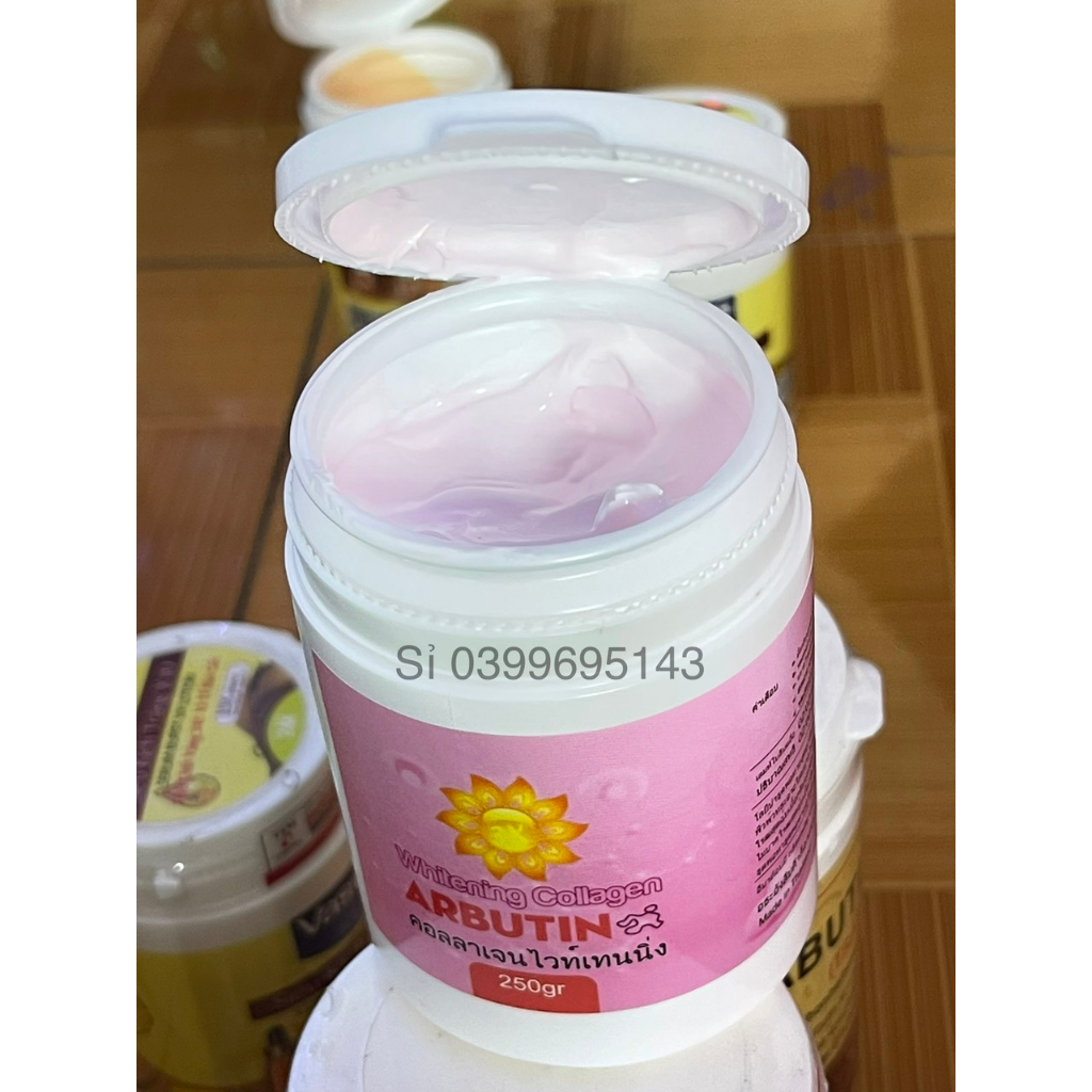 Kem kích trắng ARBUTIN 3C3 Hồng Hộp 500g