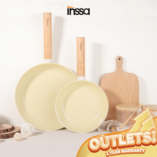 INSSA 18/24cm chảo chống dính chảo gia dụng bếp gas cảm ứng chảo