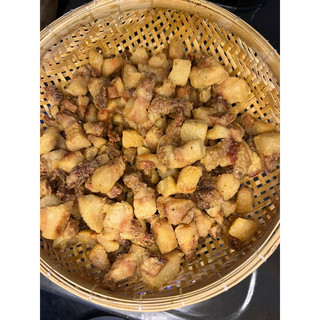 Tóp Mỡ Ba Rọi Hành Phi Size Trung 150g
