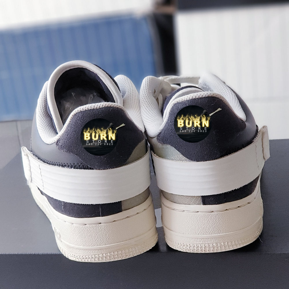 Giày Air Force 1 Type White Barely Volt, size 39-42-44, real 2hand