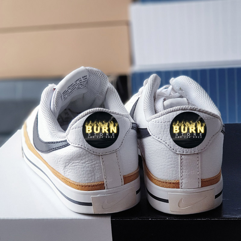 Giày Court Legacy White Desert, nhiều size, real 2hand