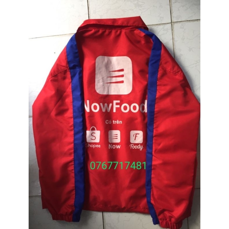 Áo khoác Noww shiper xe ôm công nghệ