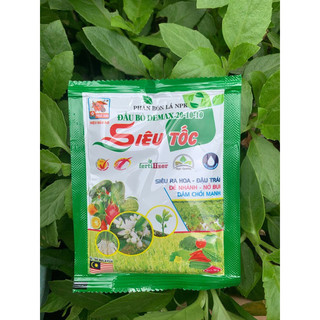 Phân bón lá npk demax 20-10-10 siêu tốc ra hoa đậu trái gói 50g