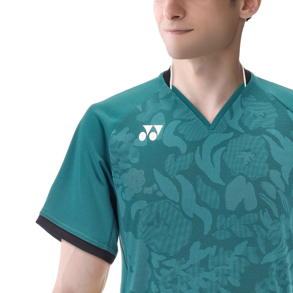 Áo cầu lông YONEX, mẫu mới 2023, vải thun quãng châu mát, nhẹ, thấm hút tốt