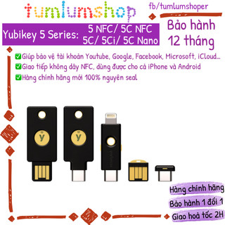 Thiết bị xác thực Yubikey 5 NFC