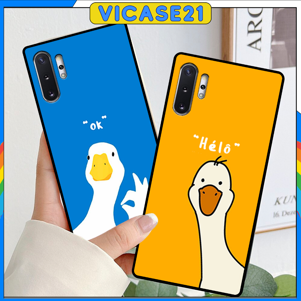 Ốp SamSung Note 10 - Note 10 Plus (Note 10+) In Hình VỊT Dễ Thương Cute