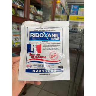 Ridoxanil 800wp 100g thuốc trừ bệnh cho cây trồng