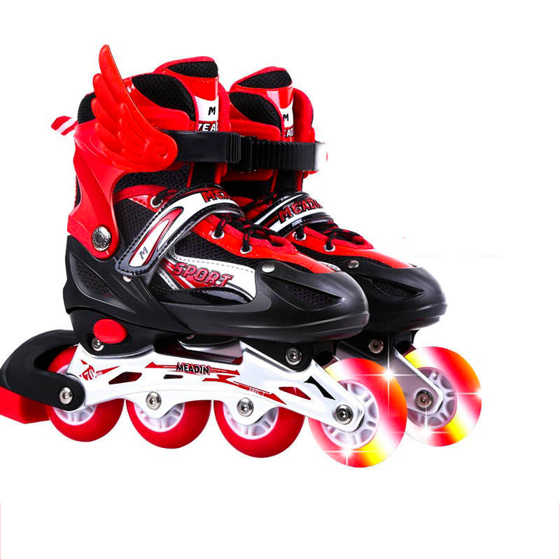 Giày trượt Patin trẻ em, người lớn Sports đủ size-Giày trượt patin thể thao + Bộ bảo hộ