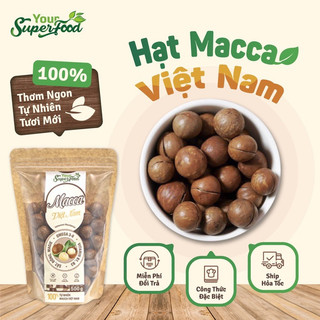 Macca úc nứt vỏ 500gr