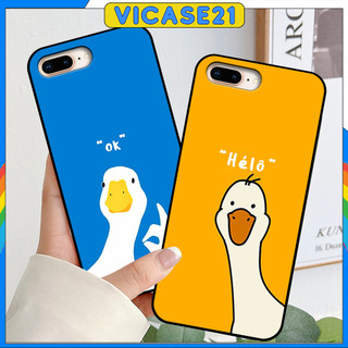 Ốp Iphone 5/6/6s/6 Plus - Iphone 7/8/7 Plus/8 Plus In Hình VỊT Dễ Thương Cute