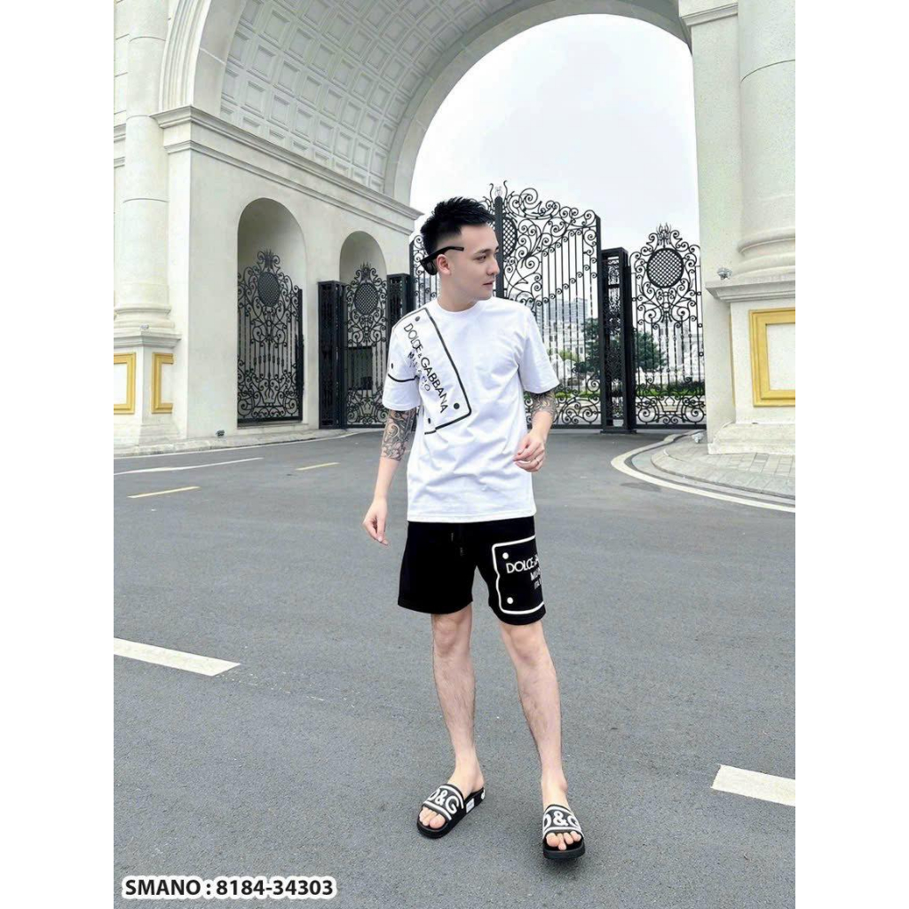 Đồ bộ thể thao nam Esential bộ hè nam cộc tay chất thun co giãn 4c