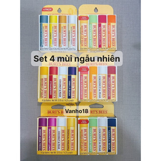 Son dưỡng môi Burt’s Bees không màu