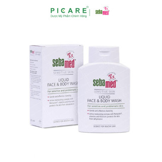 Sữa Rửa Mặt Và Tắm Toàn Thân Cho Da Nhạy Cảm Sebamed Liquid Face & Body Wash