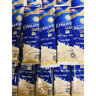 25 gói sữa Ensure gold 60,6g hương vani, cafe