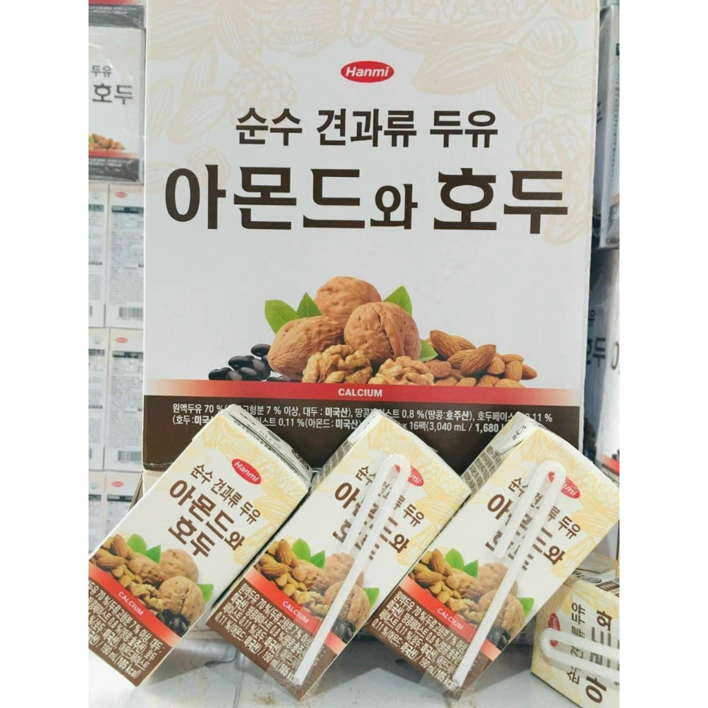 Sữa óc chó hạnh nhân Hàn Quốc