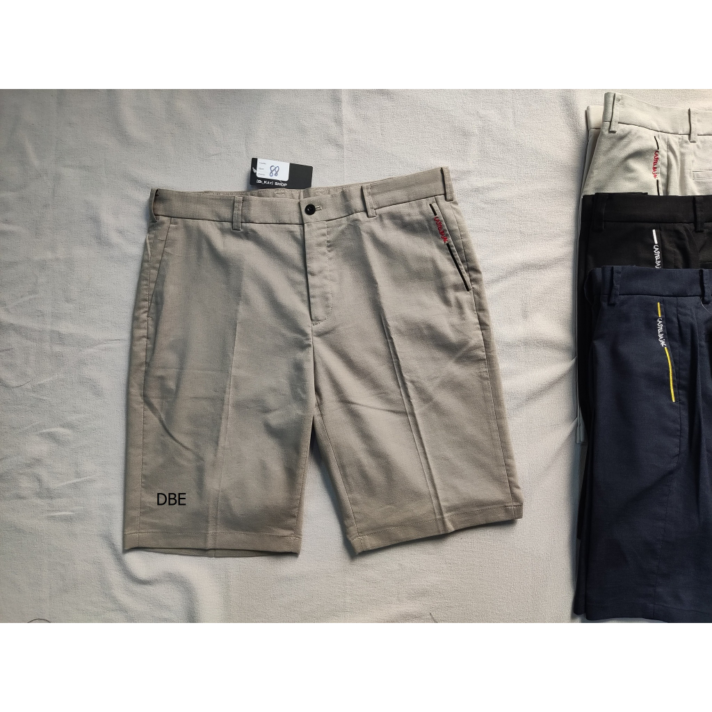 Quần short CASTEL BAJAC vải linen , thoáng mát , co dãn , chống nhăn nhàu