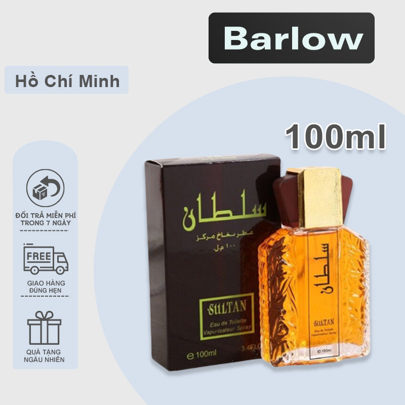 Nước Hoa Nam Dubai SULTAN Gold 100ml Cao Cấp Chính Hãng, Hương Thơm Tinh Dầu Xạ Hương Lịch lãm Đẳng Cấp