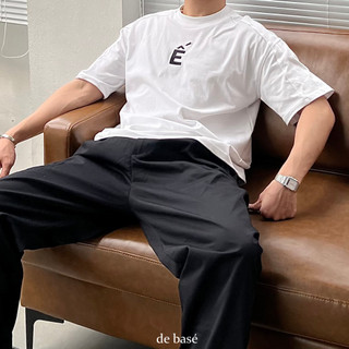 Ế TEE - Áp phông thêu Ế - Cotton 100% 280gsm - De Basé