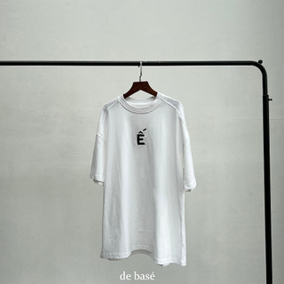 Ế TEE - Áp phông thêu Ế - Cotton 100% 280gsm - De Basé