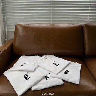 Ế TEE - Áp phông thêu Ế - Cotton 100% 280gsm - De Basé