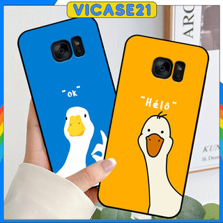 Ốp Lưng SamSung Note 5- S6- S6 Edge- S7- S7 Edge- Note Fe (Fan Edition) In Hình VỊT Dễ Thương Cute