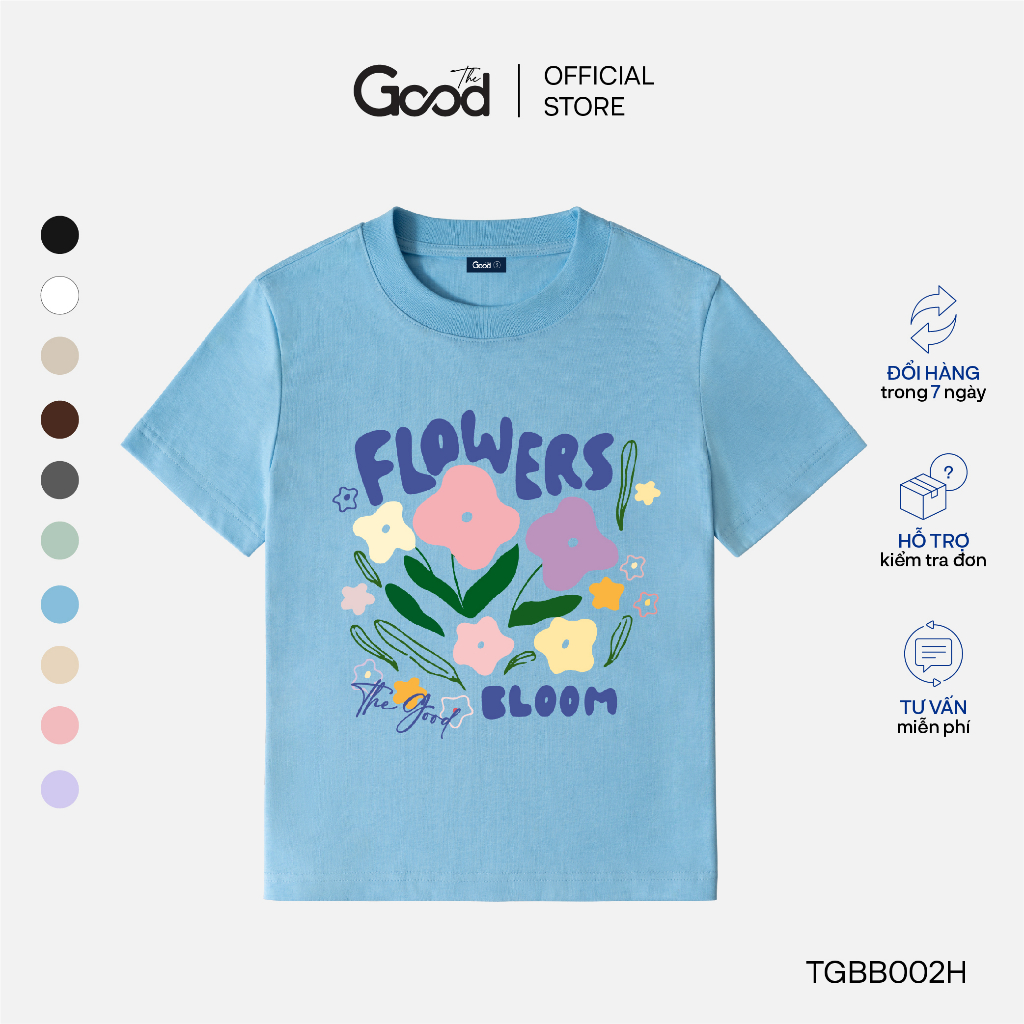 Áo Baby Tee "Flowers" THE GOOD