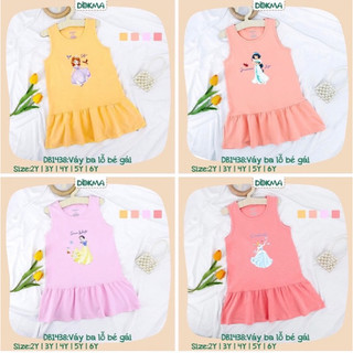 Váy cotton bé gái dokma db960, db1438
