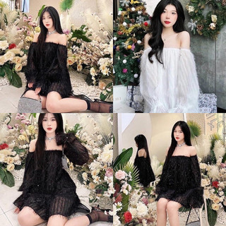 ÁO TRỄ VAI KIM SA HOTGIRL