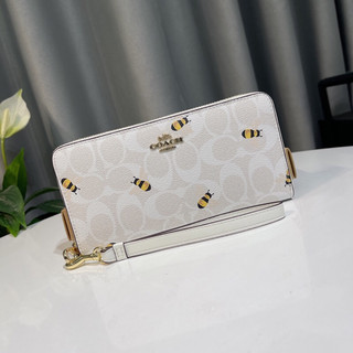 VÍ COACH DÀI LONG ZIP C8675