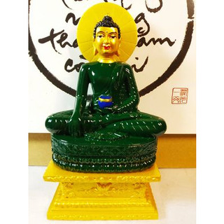 Tượng phật thích ca mâu ni, phật a di đà, bồ tát quán âm 15cm, thích hợp sử dụng với đèn led 20cm
